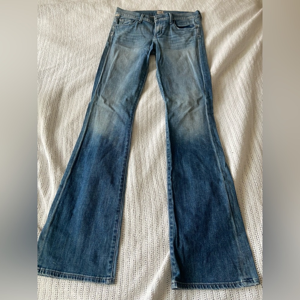 Citizens Of Humanity Light Blue Flare Jeans